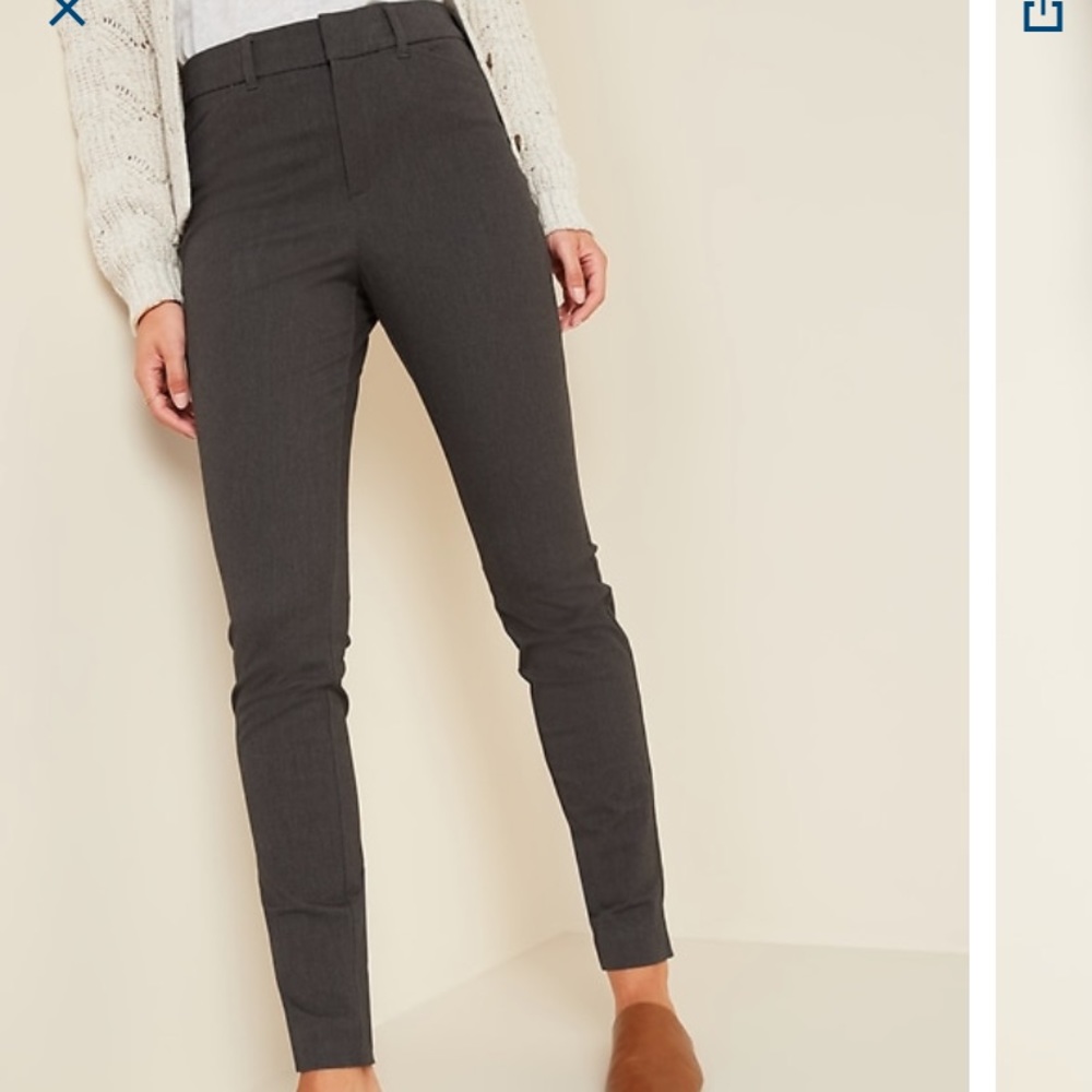 ON High-Waisted Pixie Pants Full-Length Size 10